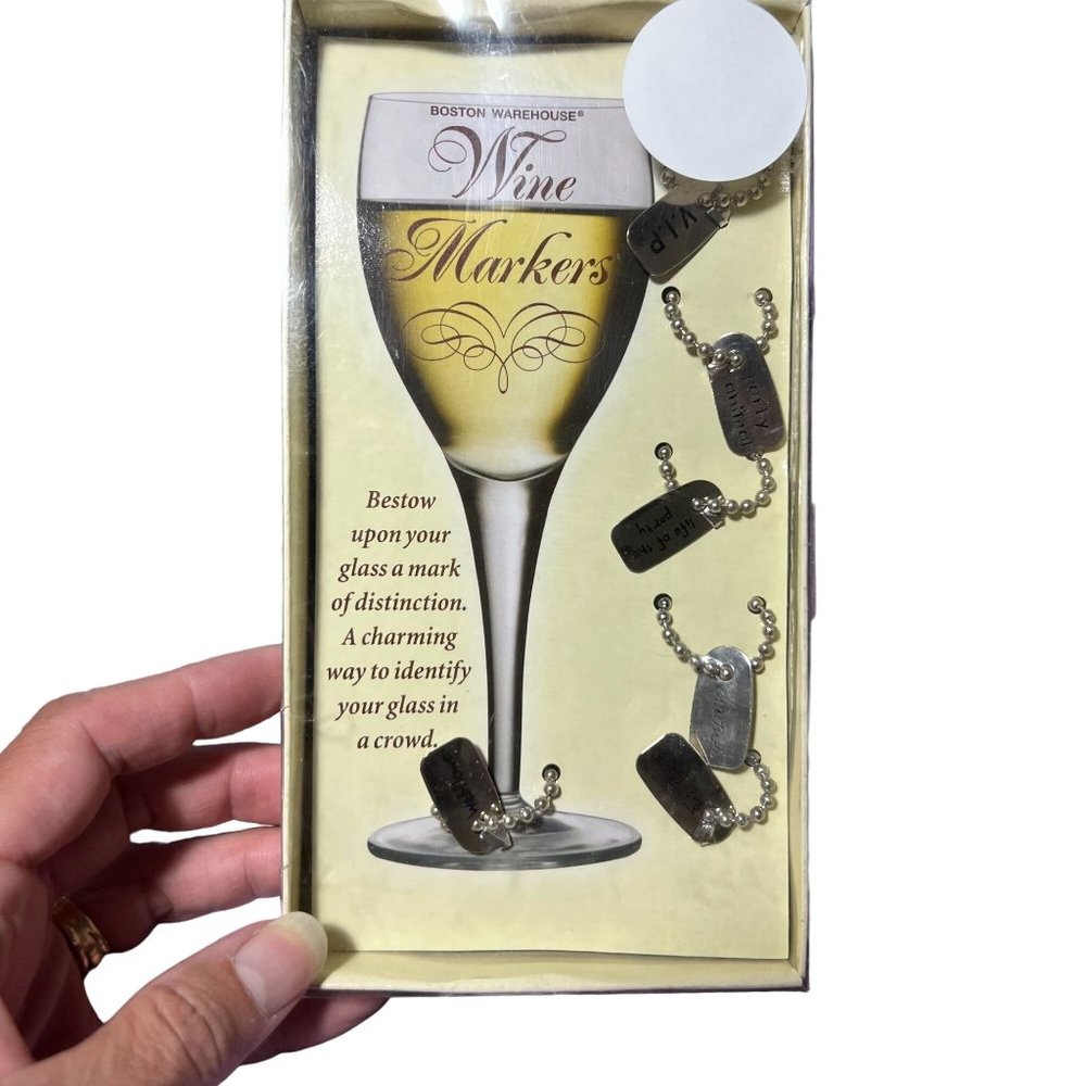 Boston Warehouse Wine Marker Charms
